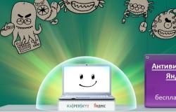 Kaspersky Yandex sürümü Kaspersky antivirüsünün Yandex deneme sürümü